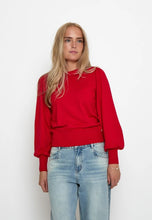 Load image into Gallery viewer, Liva Long Sleeve Pullover - Haute Red
