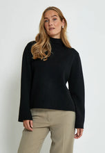 Load image into Gallery viewer, Lupi High Neck Knit Sweater - Black
