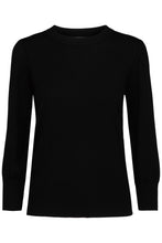 Load image into Gallery viewer, Mersin Knit Tee - Black
