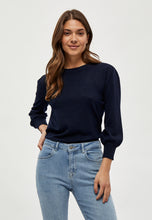 Load image into Gallery viewer, Mersin Knit Tee - Navy
