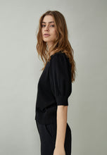 Load image into Gallery viewer, Liva Knit Top - Black
