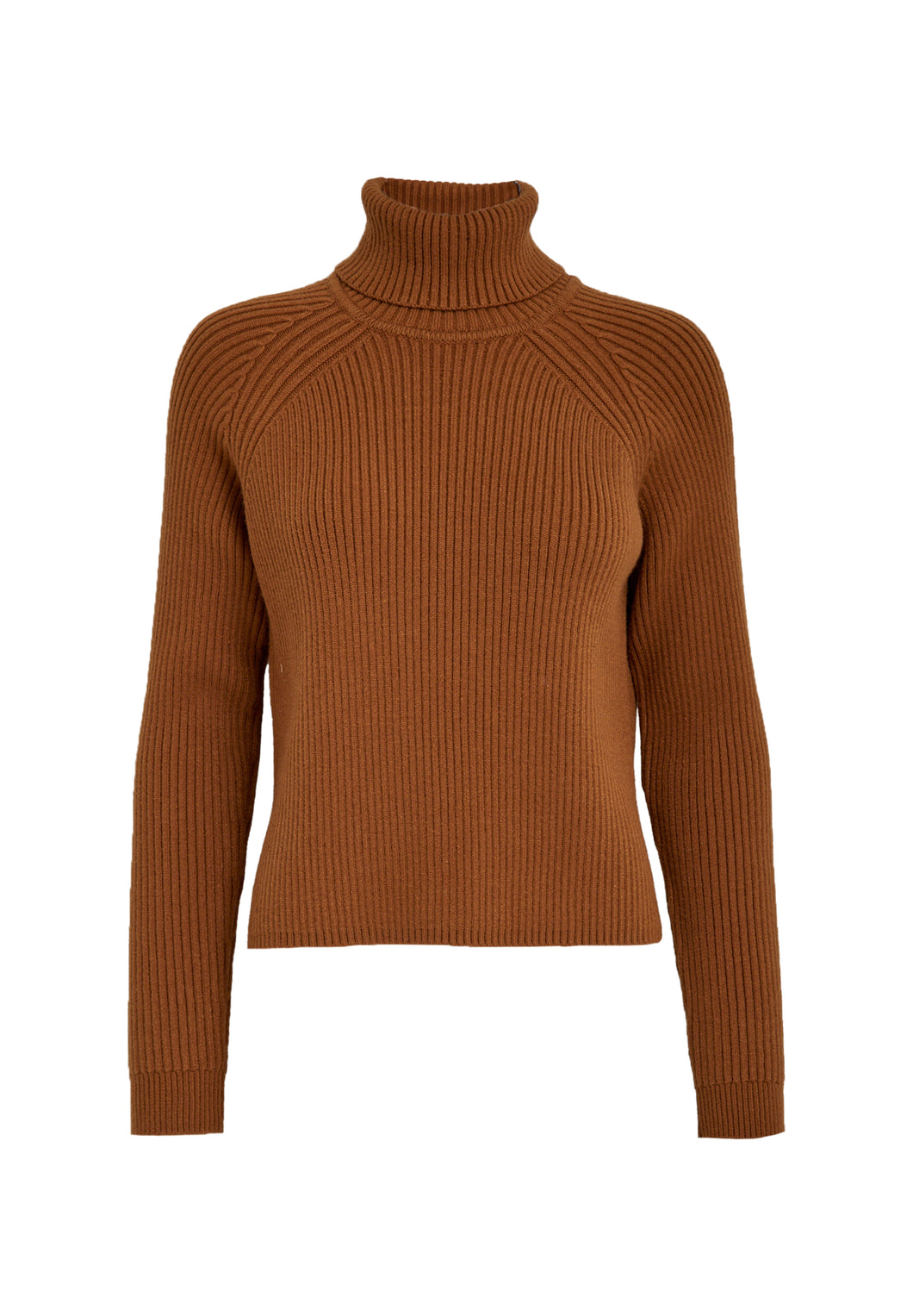 Ava Knit Turtleneck - Glazed Ginger