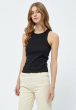 Load image into Gallery viewer, Maluna Cotton Tank Top - Blackk
