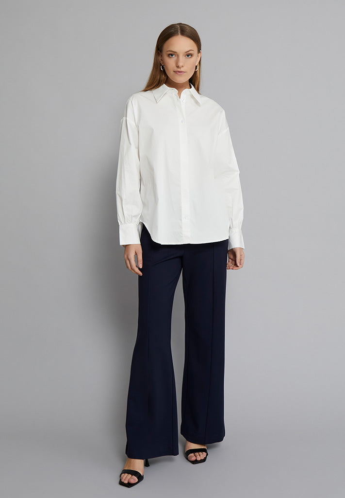 Marcia Wide Leg Pant - Black