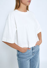 Load image into Gallery viewer, Gamma Organic Cotton Crop Tee - White
