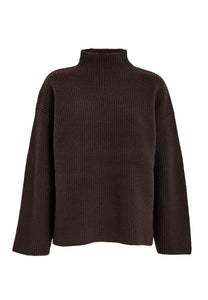 Lucille Wool Sweater - Carafe