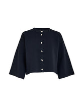 Load image into Gallery viewer, Elenora Knit Cardigan - Navy
