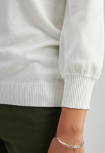 Load image into Gallery viewer, Mersin Knit Tee - White
