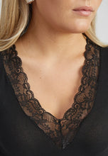 Load image into Gallery viewer, Milli Long Sleeve Lace Detail - Black
