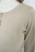 Load image into Gallery viewer, Laura Cardigan - Sand Grey Melange
