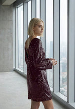 Load image into Gallery viewer, Petra Dress - Dark Brown
