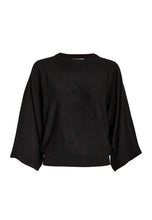 Load image into Gallery viewer, Tess Knit Shirt - Black
