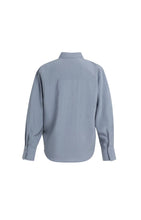 Load image into Gallery viewer, Collared Blouse - Arctic Grey
