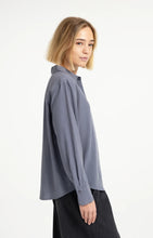 Load image into Gallery viewer, Collared Blouse - Arctic Grey
