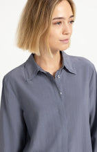 Load image into Gallery viewer, Collared Blouse - Arctic Grey
