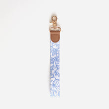 Load image into Gallery viewer, Blue Garden Wristlet Lanyard

