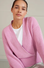 Load image into Gallery viewer, Crop Wrap Sweater - Pink
