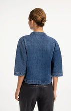 Load image into Gallery viewer, Denim 1/2 Sleeve Shirt
