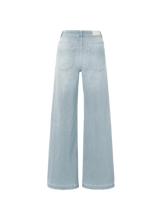 Load image into Gallery viewer, High Waist Extra Wide Leg Jean - Light Blue Wash
