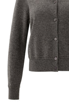 Load image into Gallery viewer, Fine Knit Cardigan - Taupe Grey
