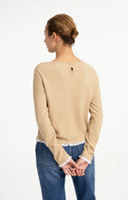 Load image into Gallery viewer, Fine Knit Top with ruffle trim
