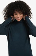 Load image into Gallery viewer, Jersey Turtleneck - Blue
