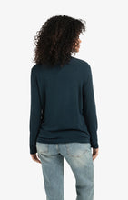 Load image into Gallery viewer, Jersey Turtleneck - Blue
