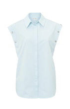 Load image into Gallery viewer, 2 Way Blouse With Buttons - Air Blue
