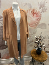 Load image into Gallery viewer, Long Blazer - Camel Brown
