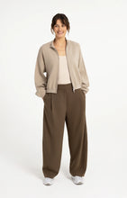 Load image into Gallery viewer, Cotton Jacquard cardigan with zipper
