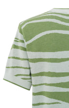 Load image into Gallery viewer, Jacquard Sweater - Green Print
