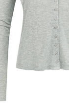 Load image into Gallery viewer, Jersey Cardigan - Medium Grey
