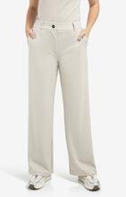 Load image into Gallery viewer, Jersey wide leg trousers with elastic waist - Slate Grey
