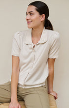 Load image into Gallery viewer, Knit Cardigan with detail - Beige
