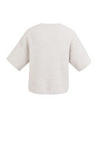 Load image into Gallery viewer, Knit Cardigan with Wide Sleeves - Grey
