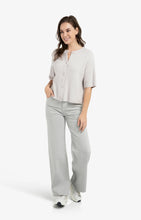 Load image into Gallery viewer, Knit Cardigan with Wide Sleeves - Grey
