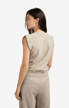 Load image into Gallery viewer, Knit Sweater Vest With Asymmetric Buttons
