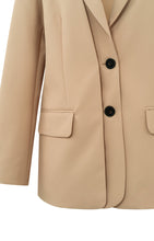Load image into Gallery viewer, Oversize Blazer - Tan
