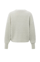 Load image into Gallery viewer, Ribbed Sweater - Cloud Grey
