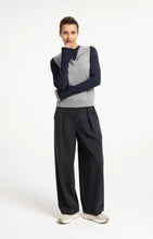 Load image into Gallery viewer, Sleeveless Knit Top - Full Moon Grey
