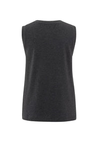 Sleeveless Top - Anthracite