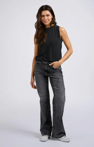 Sleeveless Top - Anthracite