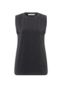 Sleeveless Top - Anthracite