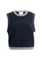 Load image into Gallery viewer, Soft knit spencer with contrast trim
