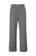 Load image into Gallery viewer, Trouser with turned up cuffs - Dark Taupe
