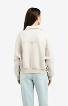 Load image into Gallery viewer, Sweatshirt Jacket with pockets and zip - Slate Grey Melange
