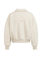 Load image into Gallery viewer, Sweatshirt Jacket with pockets and zip - Slate Grey Melange
