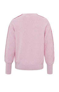 Cotton Boatneck Sweater - Pink