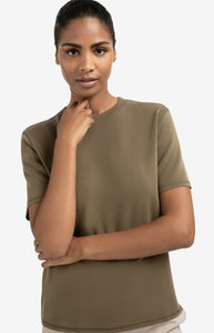 Knit Top - Caper Melange