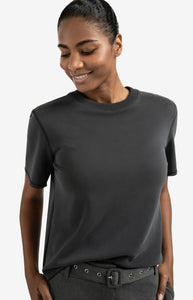 Knit Top - Oyster Black